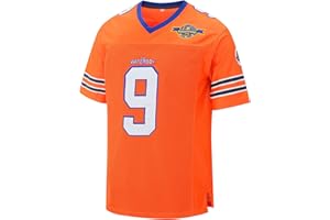 kioken Waterboy Jersey Bobby Boucher #9 Adam Sandler Mud Dogs Bourbon Bowl Football Jerseys