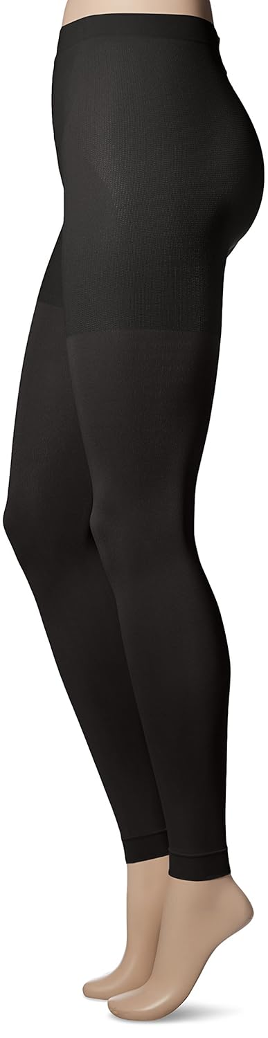 berkshire women's plus size the easy on footless max coverage tights