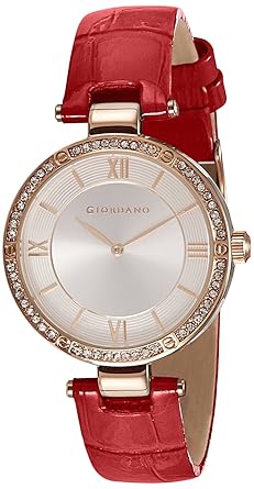 Giordano Analog Silver Dial Women's Watch - A2039-05