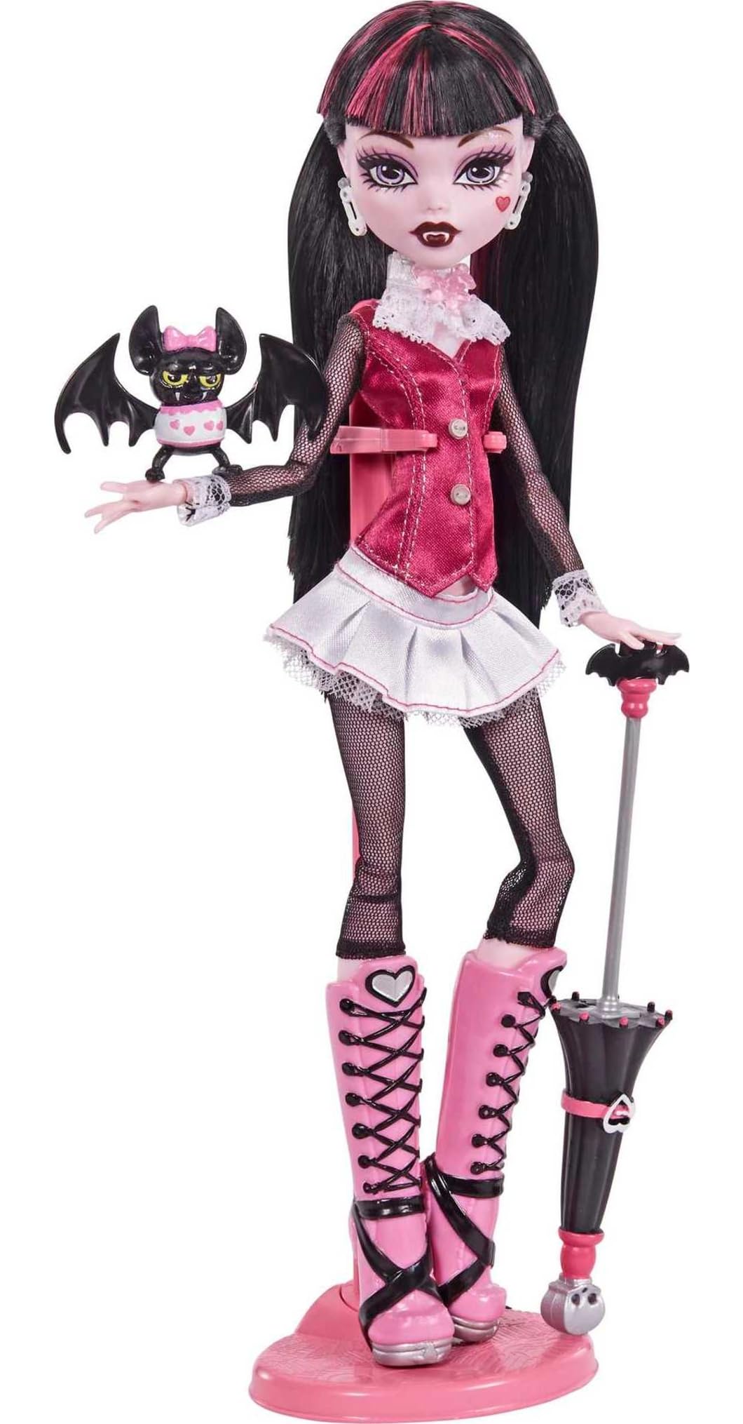 Mu eca De Reproducci n Monster High Draculaura Con Moda Y Zapatos 