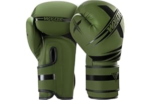 WYOX Boxing Gloves for Men & Women – 10oz 12oz 14oz 16oz Adult Training Gloves for Punching Bag, Kickboxing, MMA, Muay Thai – Sparring Gloves for Boxing Workouts & Weight Training