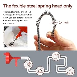 Drain Snake, Plumbing Snake with Drill