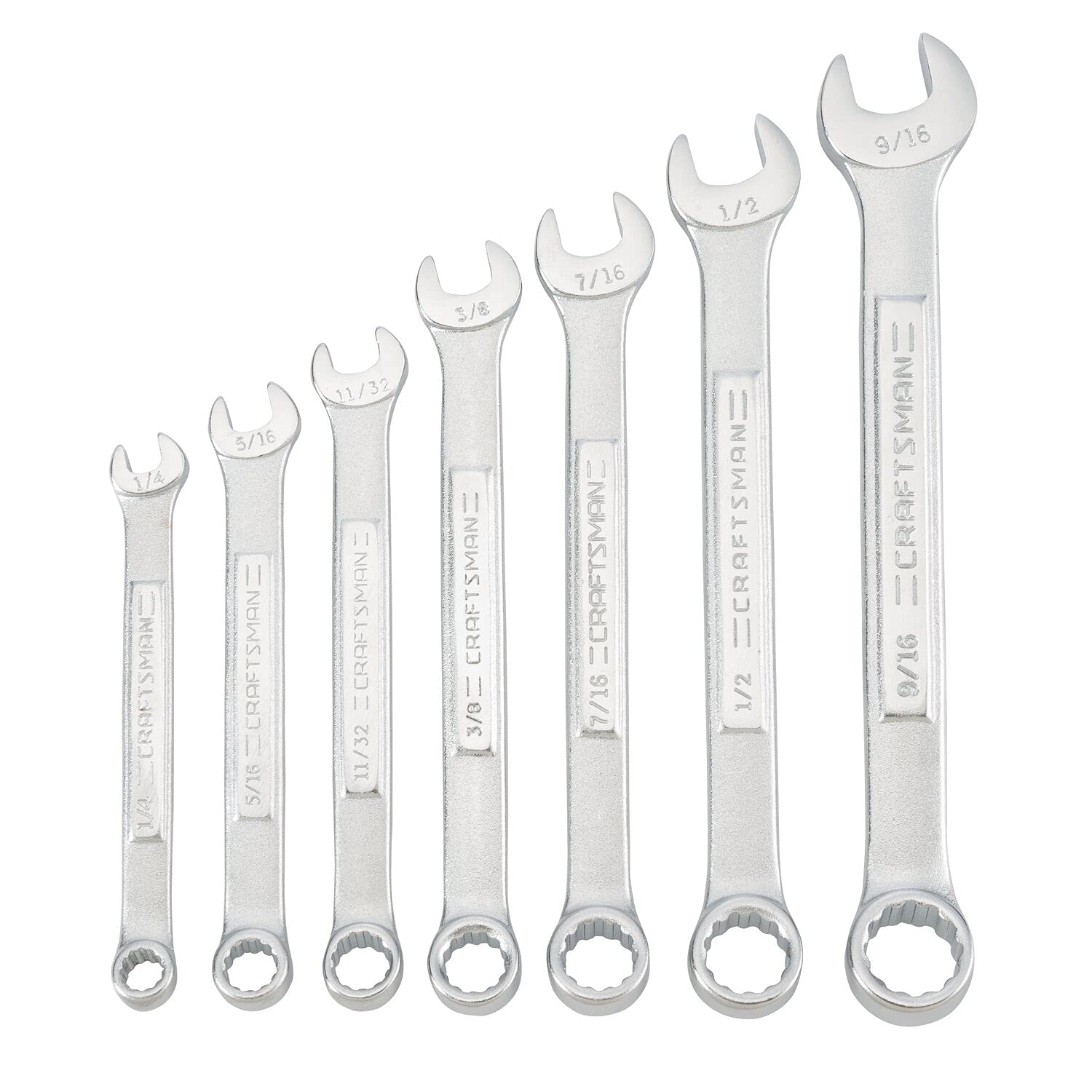 CRAFTSMAN SAE WRENCH SET IN POUCH, 7PC (CMMT21085)