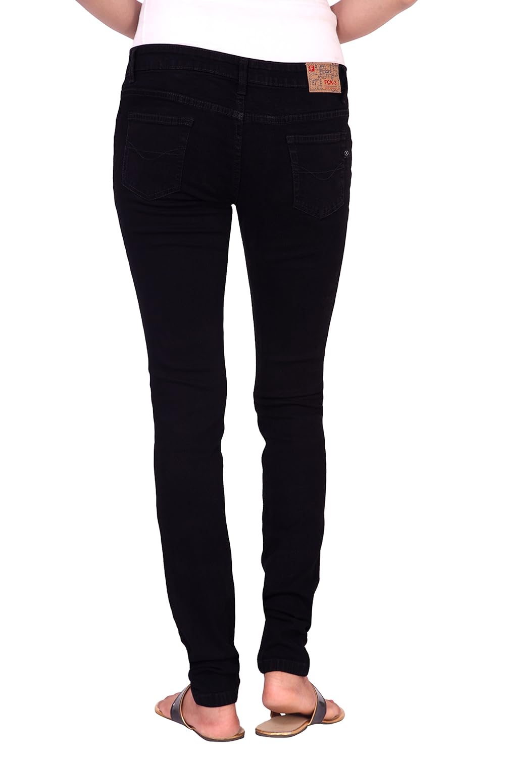 fck- 3 stretchable denim jeans (fck3-1500-black)