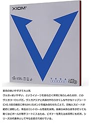 XIOM 10431 Table Tennis Rubber Soft Back Vega