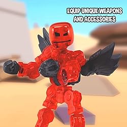 Zing Klikbot, Complete Set of 4 Poseable Action