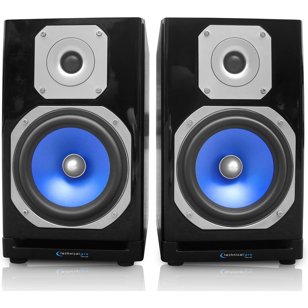 Technical Pro MB6000 Active & Passive Studio Monitor 600 Watts Pair