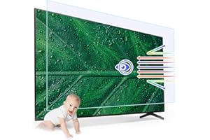 BU TV Screen Protectors Multi-Function Anti Blue Light Anti Glare Film for 55 inch TV Screen,Anti Glare Screen Film Reduces reflections TV Glare Stopper 55 Inch