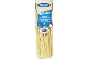 Giusto Sapore Italian Pasta - Tagliatelle 454g - Premium Organic Bronze Drawn Durum Wheat Semolina Gourmet Pasta Brand - Imported from Italy and Family Owned
