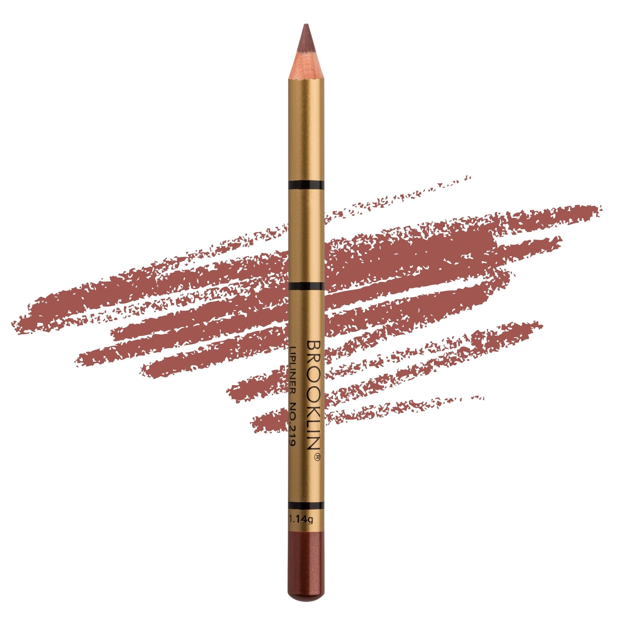 IMPALA | Brooklin Waterproof Lipliner Color Nacarado Nacarado 219 | Permanent lip profiler | Water resistant lipstick | Long-term lipliner
