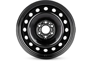 ROAD READY WHEELS For 2003-2024 Chevrolet Silverado 1500 20 Inch Painted Black Steel Rim - OE Direct Replacement - Road Ready Truck Wheel