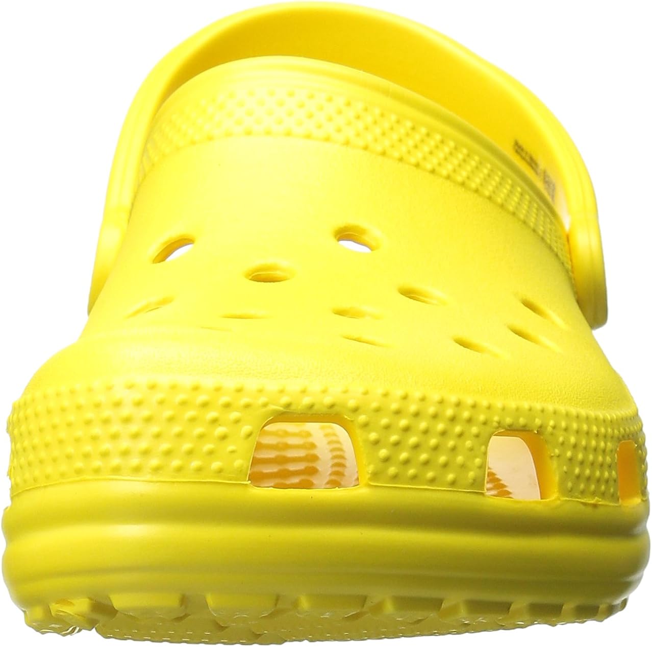  | Crocs Classic Clog | Water Comfortable Slip on Shoes, Lemon, 9 Women/7 Men | Mules & Clogs