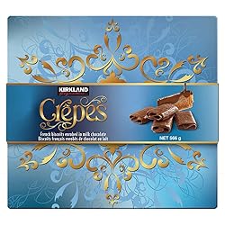 KIRKLAND SIGNATURE Crepes Biscuits With Chocolate