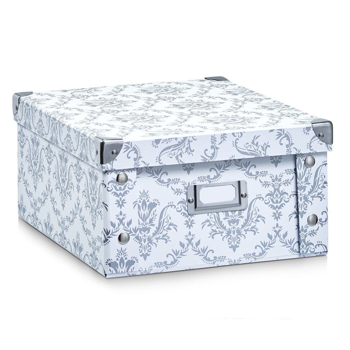 Zeller Present Vintage Storage Box, White
