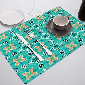 Mantel Individual Patrón Geométrico Mantel Individual Vajilla De Mesa
