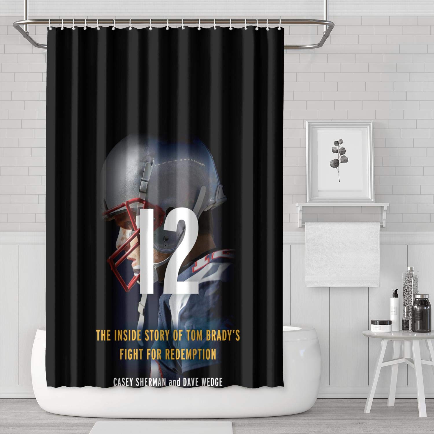 Amazon Com Waterproof Fabric Shower Curtains Liner For Bathroom