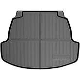 Mixsuper Custom Fit Cargo Liner for Toyota Corolla Sedan & Corolla Hybrid 2020-2024, All Weather Trunk Mat Durable 3D Upgrade Anti-Slip Rear Cargo Mat Trunk Liner Black