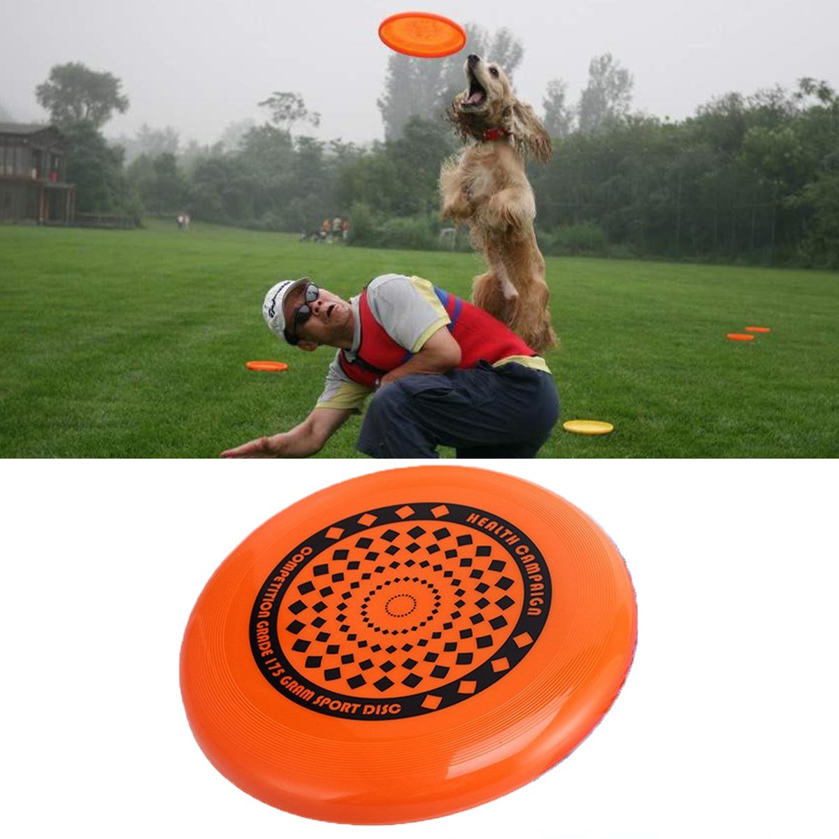 Ultimate 175 Gram Flying Disc - Professional Foldable Sporting Throw and Catch Disc Outdoor Play Beach Leisure Toy for Kids and Adults - Fun Game for Summer