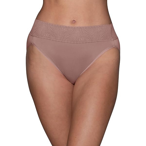 Vanity Fair Radiant Silky Stretch Hi-Cut Panties 3-Pack Women's Briefs