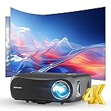 4K Smart Daylight Projector 5G WiFi Bluetooth,1000