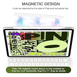 Stylus Pen for iPad 2018-2025, Fast Charging