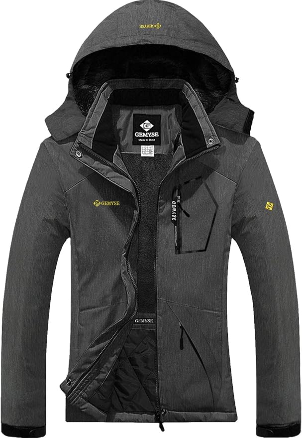 GEMYSE Women's Mountain Waterproof Ski Jacket Windproof Rain Snow