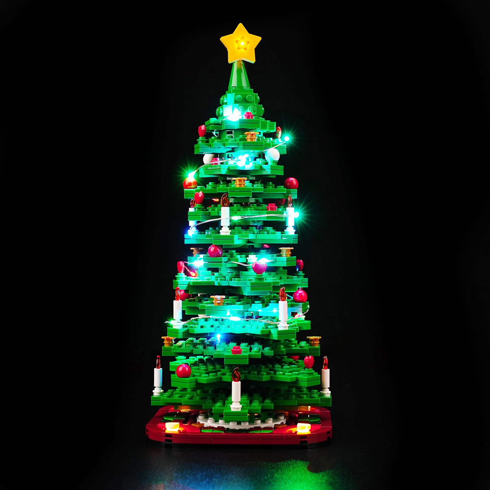 Led Light Kit for Lego Christmas Tree, Led Lighting Set for Lego 40573 Christmas Tree - Not Include Models, Just Light Set(Standard Version) — image 1