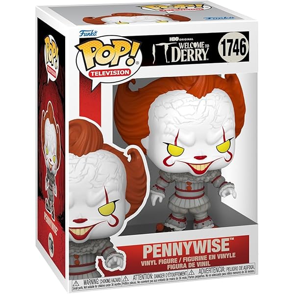 Funko Pop! Movies: IT – Pennywise Dancing Glow-in-The-Dark Chase