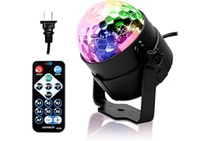 Kiinsehtoq Stage Effect LED RGB Lights Beam Effect in CO2 Environment with Remote Control for Party