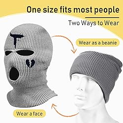 5665 3 Hole Full Face Mask Winter, Outdoor Sports