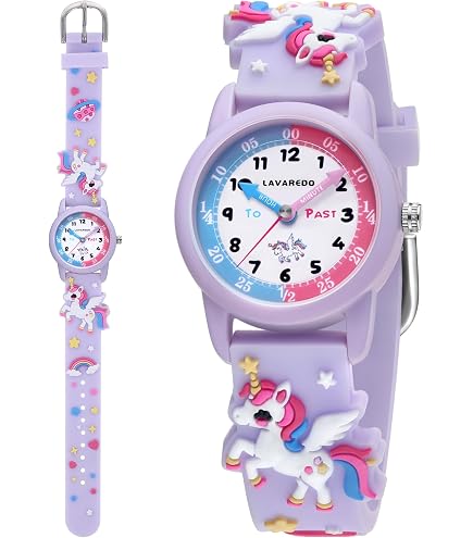 Amazon.com: ele ELEOPTION 3D Cartoon Kid Watch for Kids Boys Girls