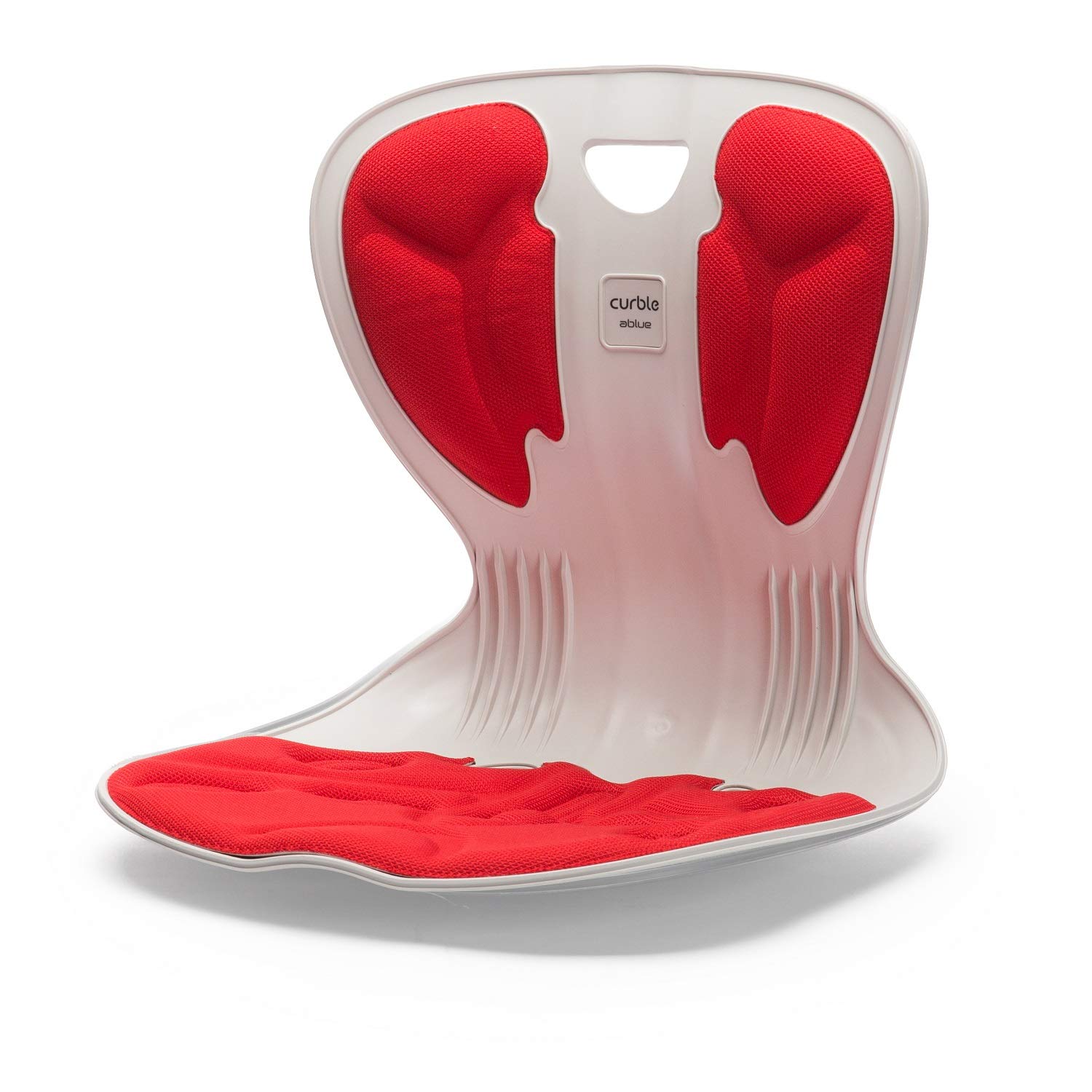 Curble Chair Comfy Red, Slim & Small Size fit Flex for Comfort, Back