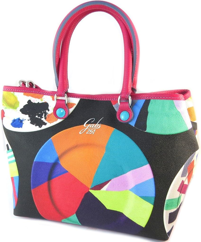 Bag 2 in 1 'Gabs'black multicolored () 30x23x14.5 cm (11.