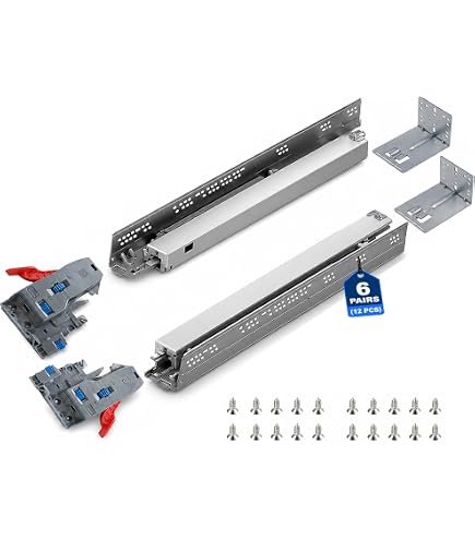BLUM Tandem Plus BLUMOTION Drawer Slides Complete Pair, with
