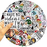 100 Pcs Funny Stickers(Dirty) Waterproof Adult Sticker, Meme Water Bottles Stickers for Laptop IPAD Ebook Readers Journal Sarcastic Scrapbooking, Hard Hats Decals, Funny Sticker for Adults
