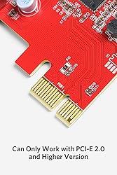 Inateck PCI-e to USB 3.0 (4 Ports) PCI Express Card