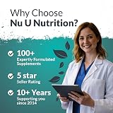 Nu U Nutrition Glucosamine Sulphate 1500mg 365 Tablets UK Made Mega Strength view 8
