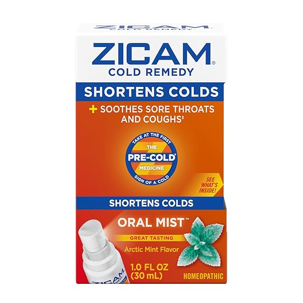ZICAM COLD REMEDY ZINC ARCTIC MINT ORAL MIST, 1 OUNCE