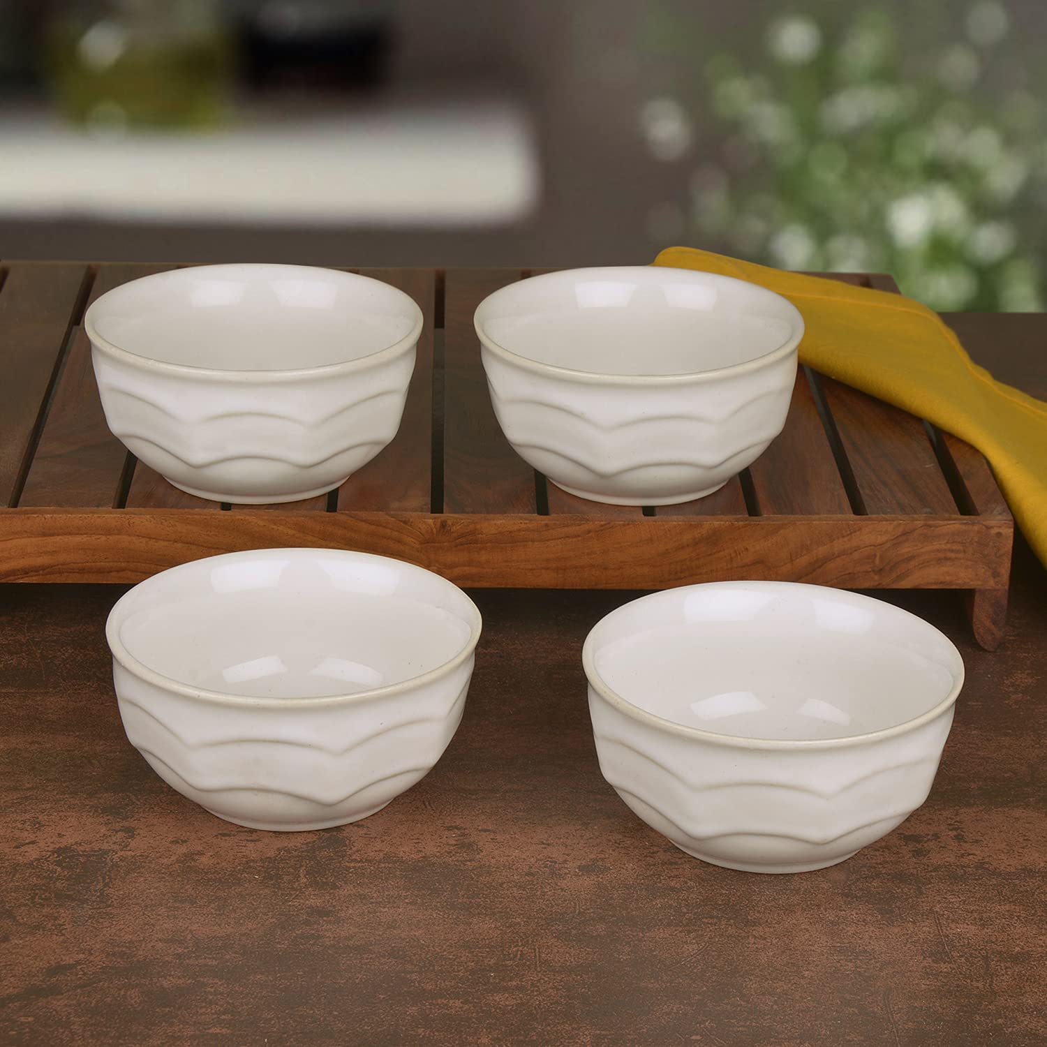 Buy StyleMyWay Handcrafted Ceramic Dinner Serving Bowls (200 ml Each