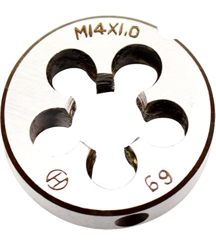 売却済 Amazon.com: HSS 14mm x 1 Metric Die Left Hand Thread M14 x 1mm