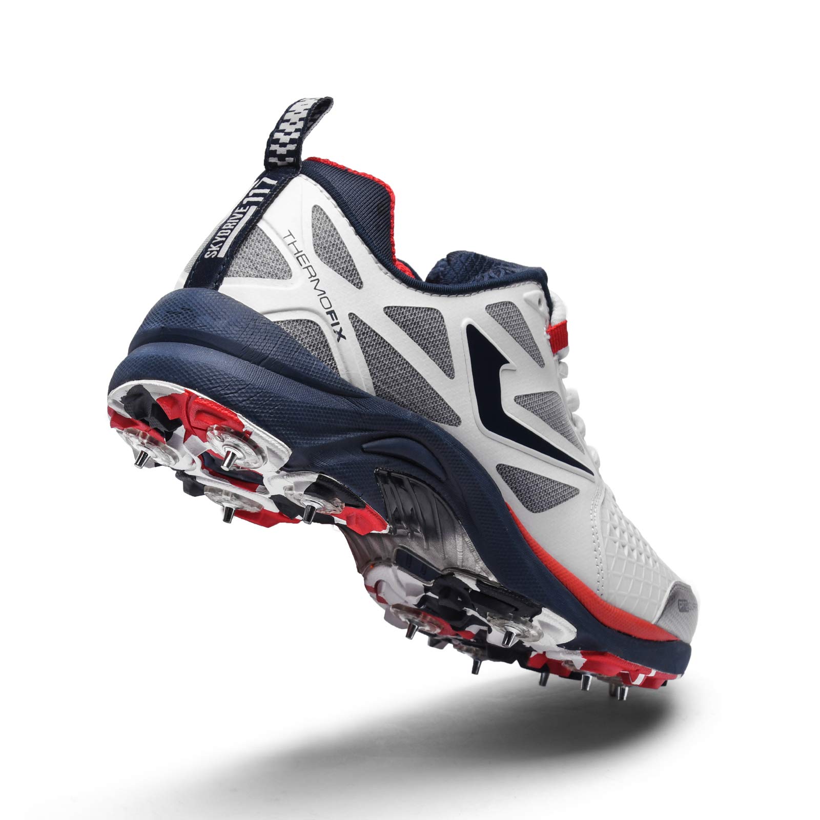 Jazba SKYDRIVE 117 Cricket Spike Shoe for Men Women, Lightweight