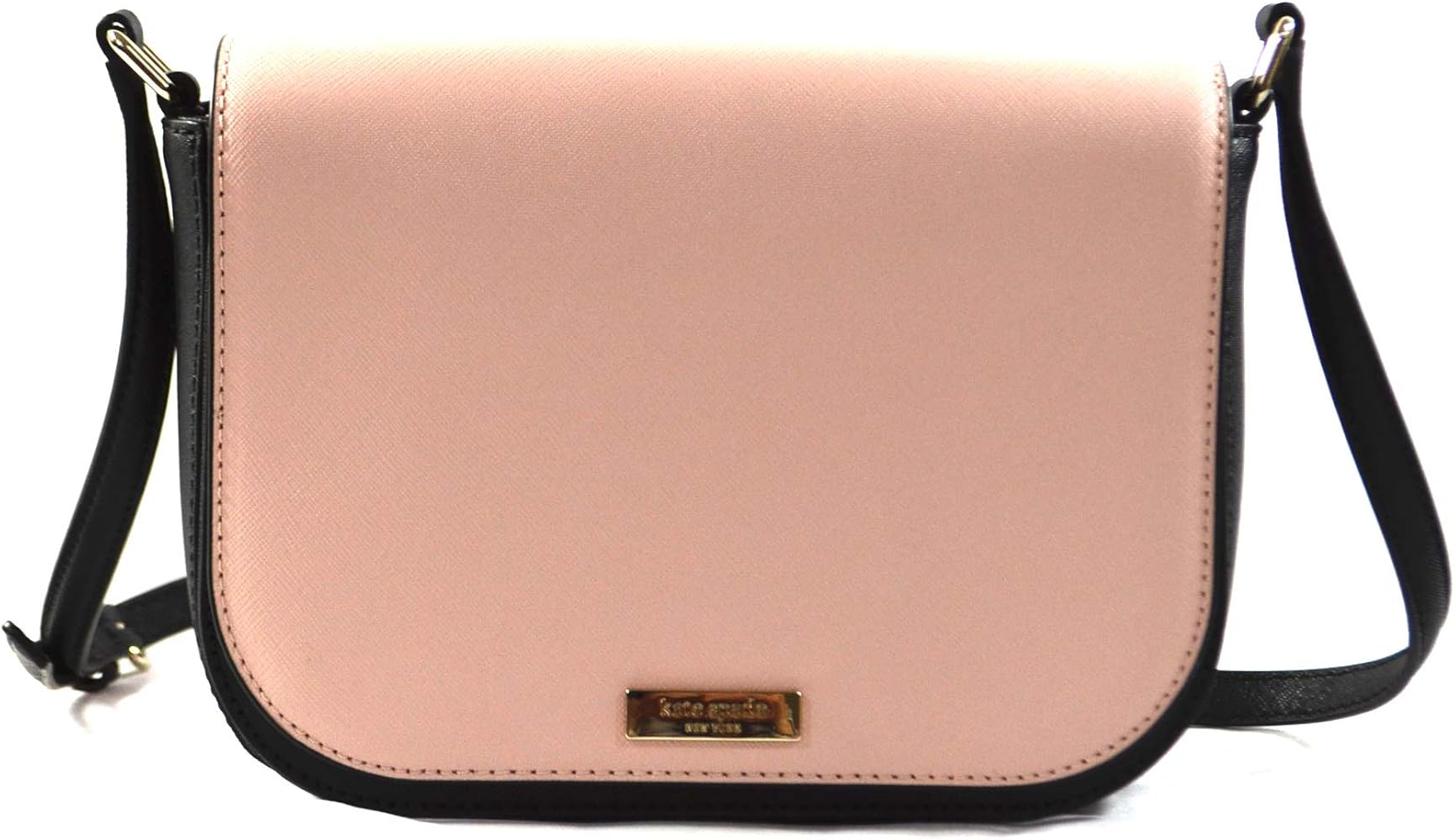 kate spade pink and black crossbody