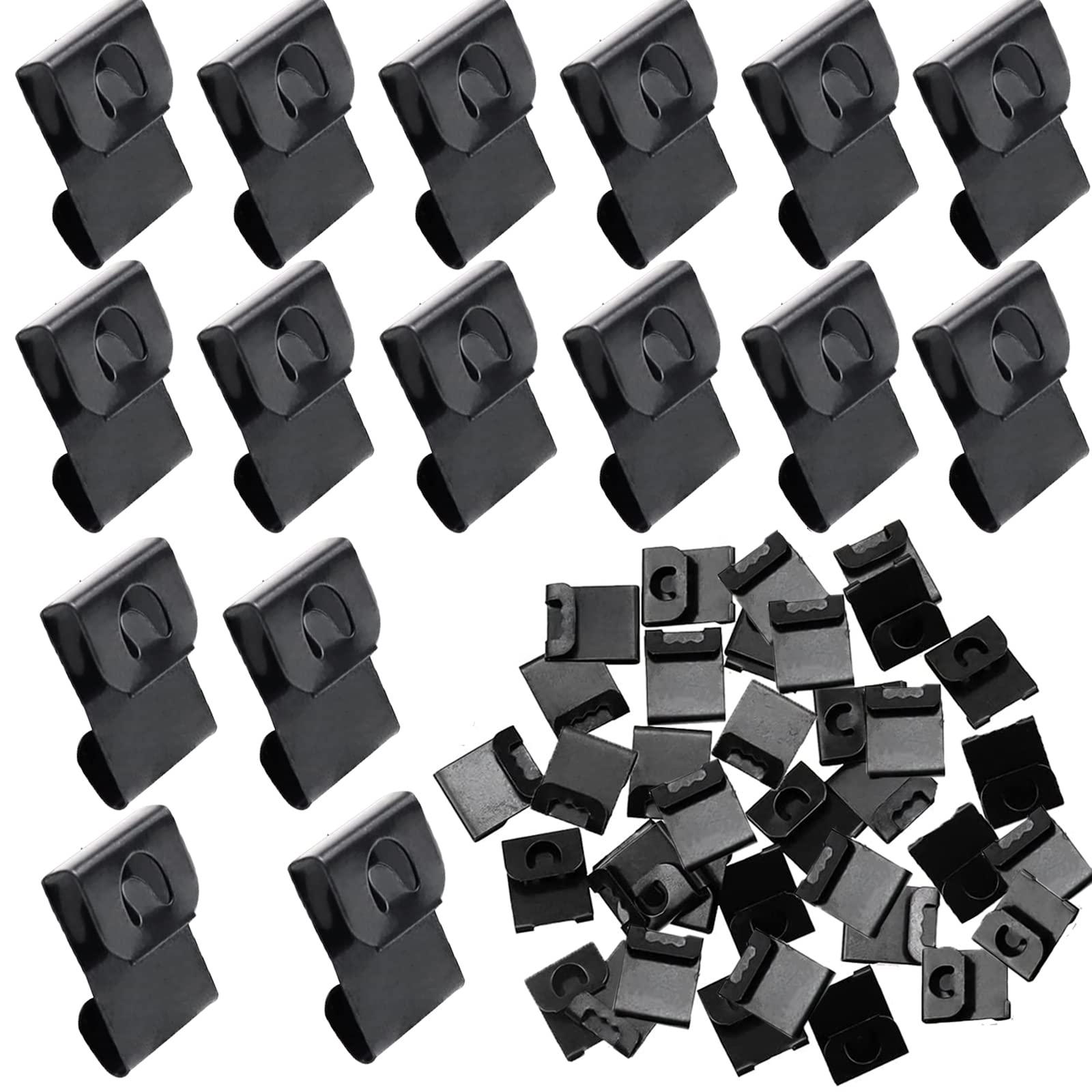 Pack of 100 Picture Frame Hanger Accessories Hooks, Prong Hanger Pictures Hanging Picture Hanging Kit, Picture Hooks Picture Hanger Set, for Home Office Photo Picture Painting Hanging Picture