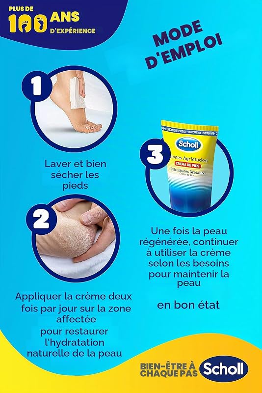 Doctor Scholl Talones Agrietados Crème Traitement du Corps 60ml