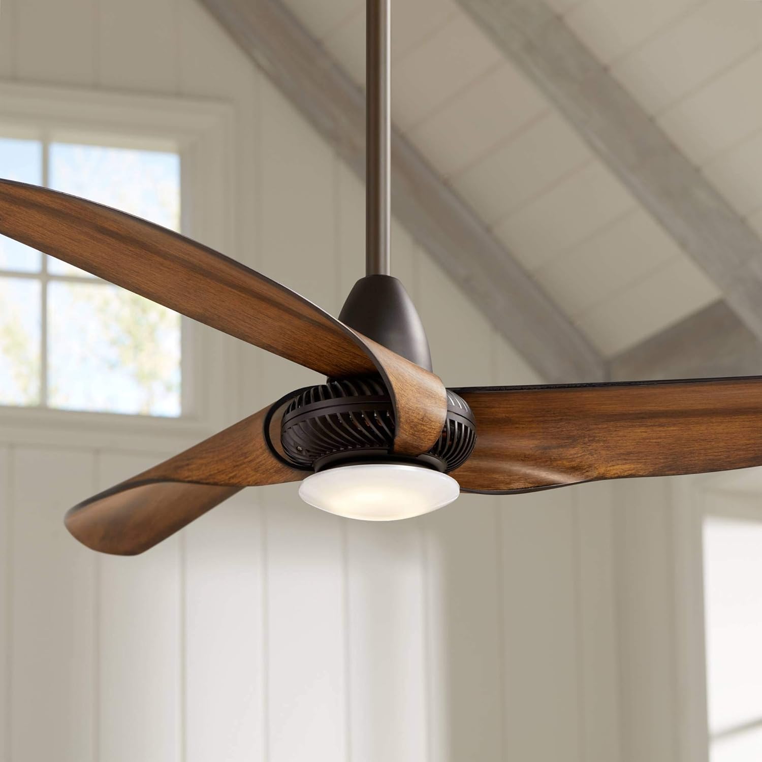 56 Sleuth Modern Ceiling Fan With Light Led Dimmable Oil Rubbed