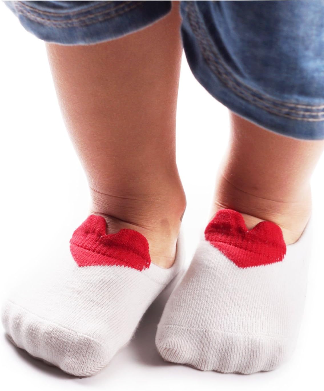 BabaMate 6 Pairs Baby No Show Socks - Cute Design and Soft Cotton