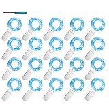 FELISHINE 20 Packs Fairy String Lights, 6.6FT 20