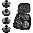 Ohleats 4 PCS Lifting Jack Pads Compatible for Model 3/Y/S/X, Upgraded Jack Stand Rubber Pads to Protect Battery and Chassis, Rubber Lift Jack Pucks with A Storage Case, Car Accessories