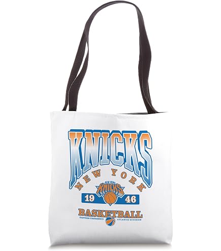 Amazon.com: NBA - New York Knicks Stacked City Logo Black Tote Bag