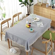 その他 smile Amazon.com: meioro Tablecloth Solid Color Tassel Tablecloths
